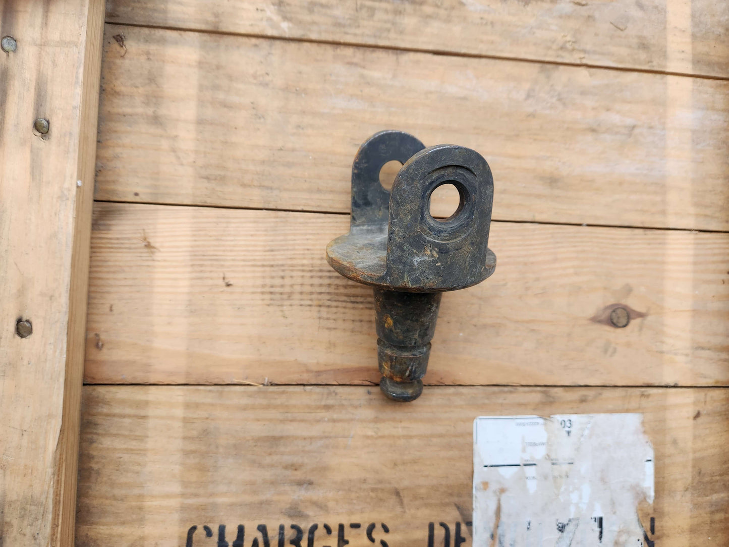 50 cal Tapered Pintle mount W/O cross bolt