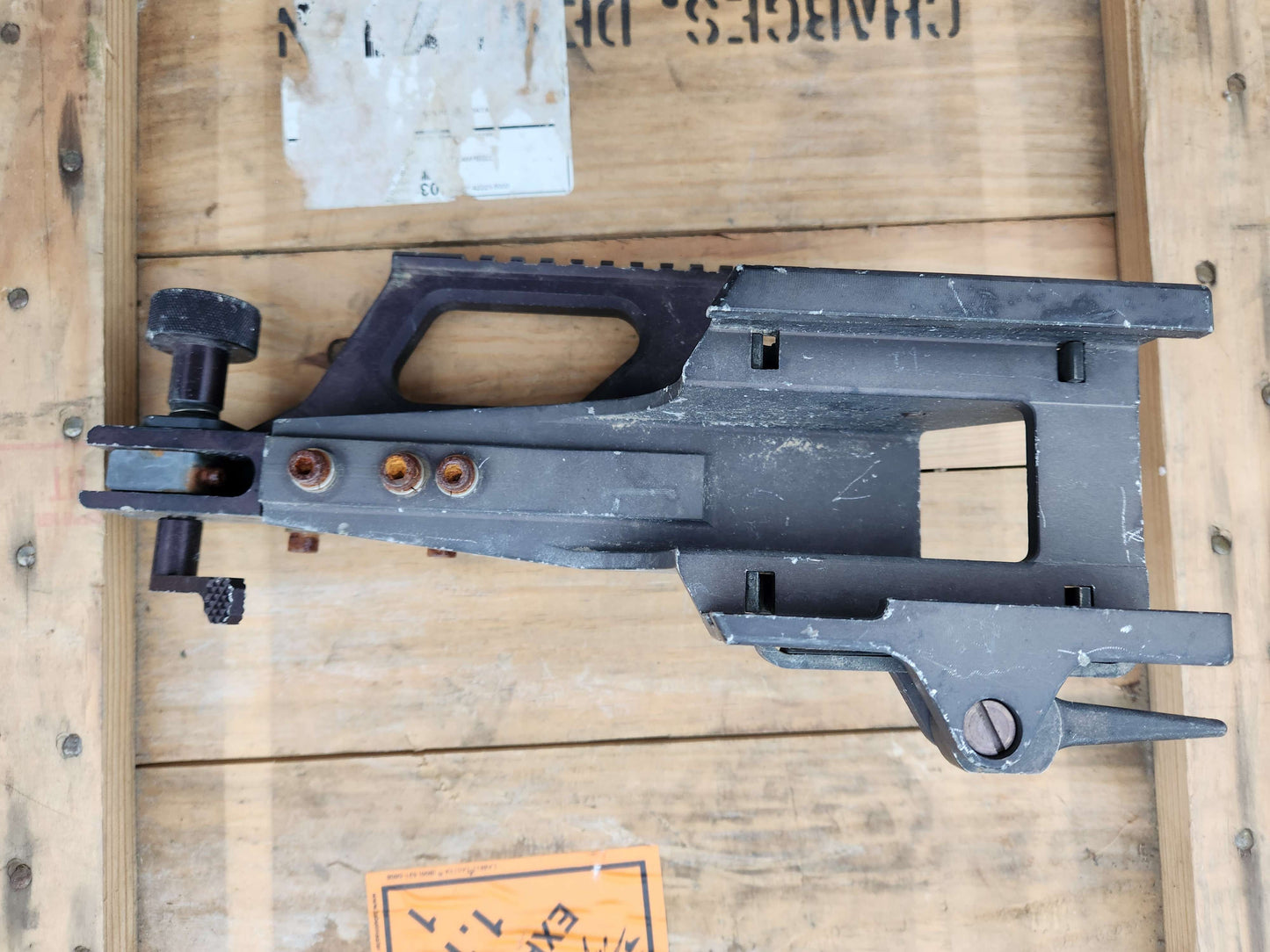 M2 optics and IR laser mount