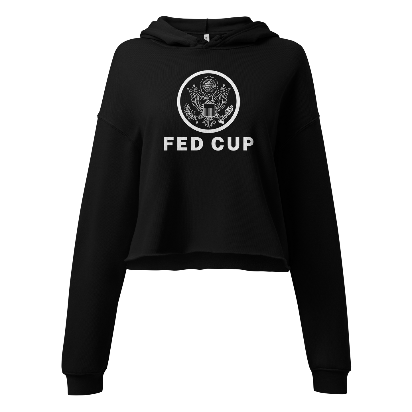 Fed cup cropped hoodie